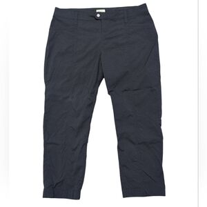 Royal Robbins Capri Hiking Pants Women's 16 Nylon & Spandex Black